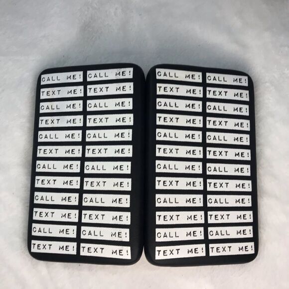 Call Me Text Me wallet clutch - Picture 3 of 6